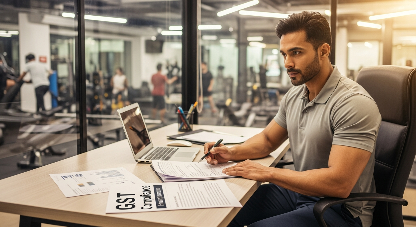 Featured image for: Why Indian Gyms Struggle With GST Compliance (And How to Fix It)