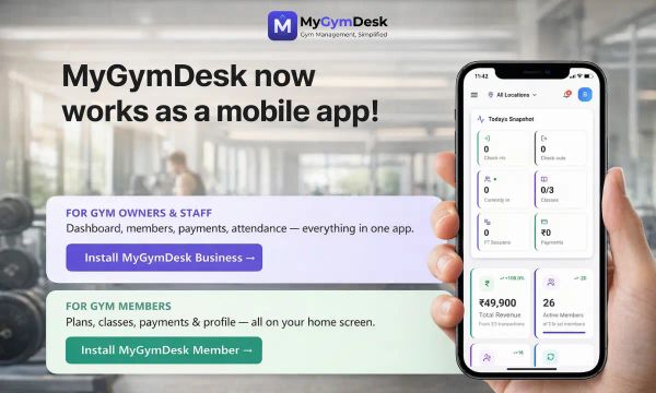 MyGymDesk Just Got a Major Upgrade โ Faster, More Secure, Now Installable