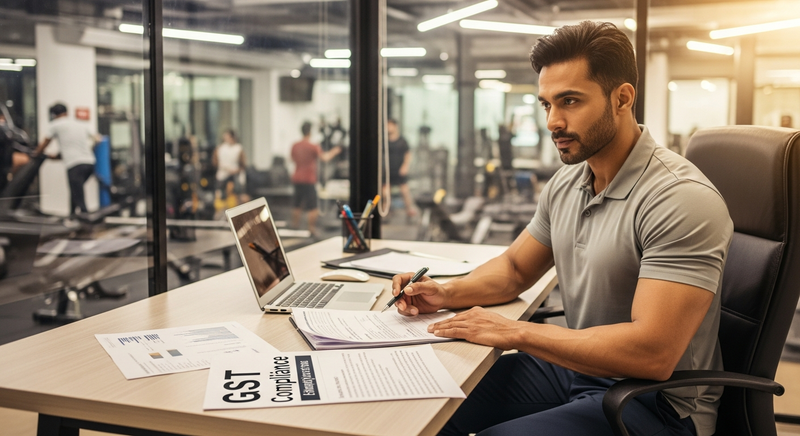Featured image for: Why Indian Gyms Struggle With GST Compliance (And How to Fix It)