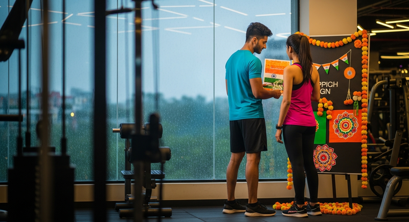Featured image for: Festival Season Fitness: How Indian Gyms Win July–August