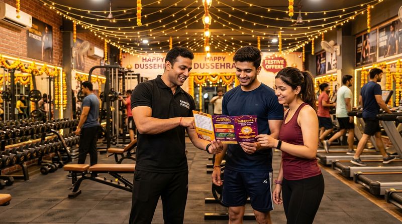 Featured image for: Festival Season Gym Campaigns: Win Dussehra Members
