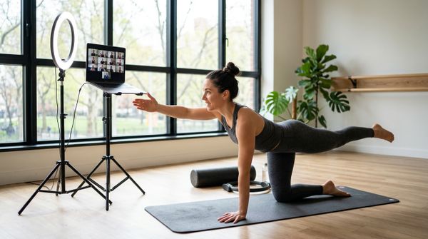 Featured image for: Teaching Pilates Online: Camera Angles, Cues and Kit